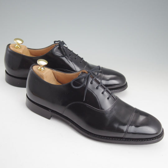 極美品★チャーチ 90F/UK9【定価￥203,500-★コンサル/CONSUL R】173ラスト/ストレートチップ/黒/メンズ/Church's★p351