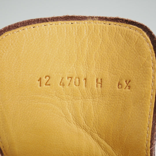 極美品★パラブーツ SIZE 6.5【定価570ユーロ(10万円程度)★レースアップブーツ/BEAUMONT】カーフ×シボ革/Uチップ/濃茶/Paraboot★o219