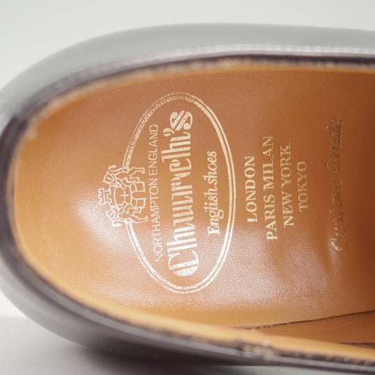極美品★チャーチ 90F/UK9【定価￥203,500-★コンサル/CONSUL R】173ラスト/ストレートチップ/黒/メンズ/Church's★p351