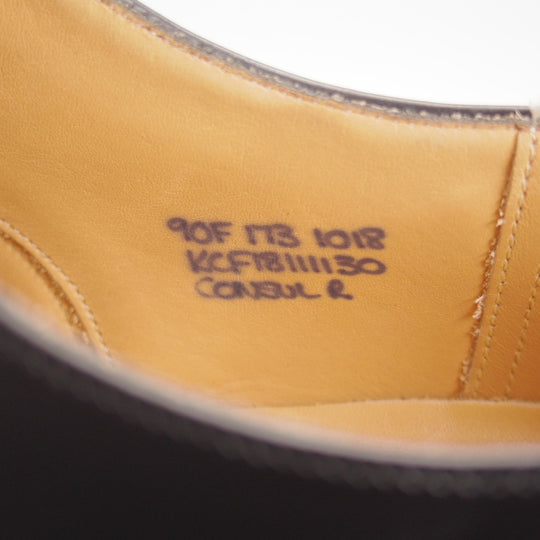 極美品★チャーチ 90F/UK9【定価￥203,500-★コンサル/CONSUL R】173ラスト/ストレートチップ/黒/メンズ/Church's★p351