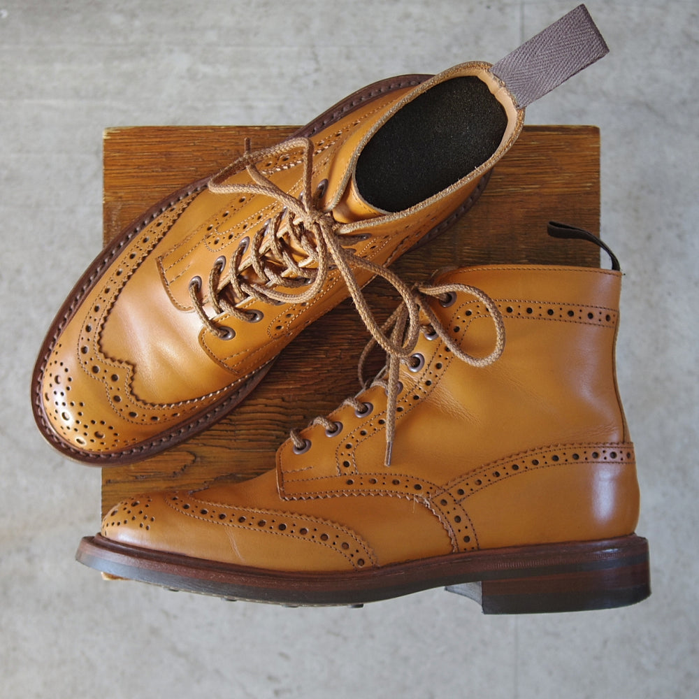 極上★トリッカーズ SIZE 6【定価￥143,000-★ダイナイトソール/MALTON/エイコンアンティーク】M2508/カントリーブーツ/Tricker's★o216