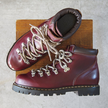 極美品★パラブーツ SIZE 7【定価￥104,500-★クレムエクセルレザー仕様/AVORIAZ/アヴォリアーズ】マウンテンブーツ/赤茶/Paraboot★o218