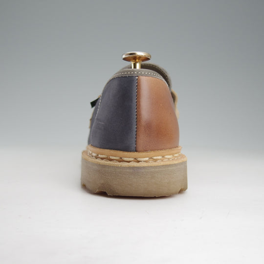 極美品★パラブーツ SIZE 6.5【定価￥88,000-★国内30足限定モデル/NANTES】ナント/コインローファー/クレイジーパターン/Paraboot★o214