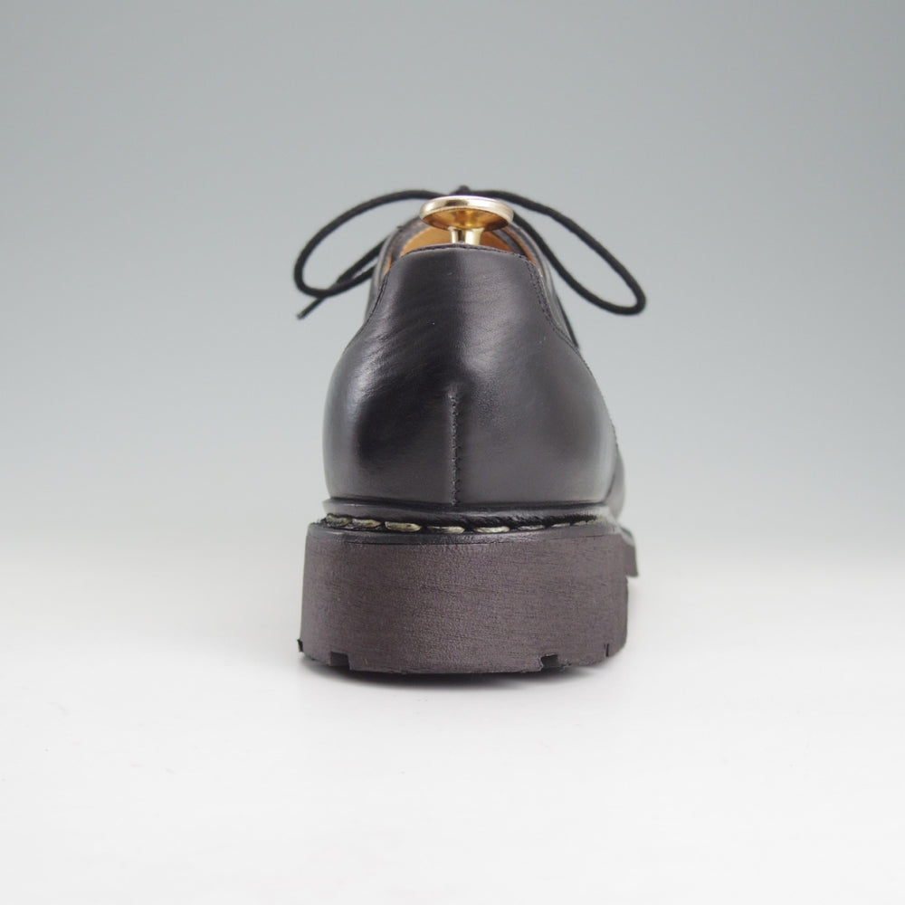 極美品★パラブーツ SIZE 5.5【定価￥110,000-★シャンボード/CHAMBORD】Uチップ/TEXソール/リスレザー/NOIR/黒/メンズ/Paraboot★p353