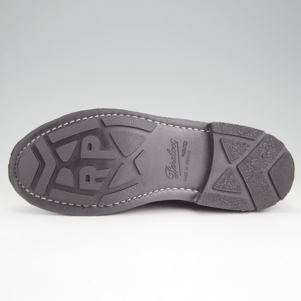 極美品★パラブーツ SIZE 5.5【定価￥110,000-★シャンボード/CHAMBORD】Uチップ/TEXソール/リスレザー/NOIR/黒/メンズ/Paraboot★p353