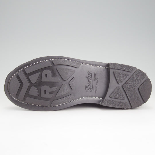 極美品★パラブーツ SIZE 5.5【定価￥110,000-★シャンボード/CHAMBORD】Uチップ/TEXソール/リスレザー/NOIR/黒/メンズ/Paraboot★p353