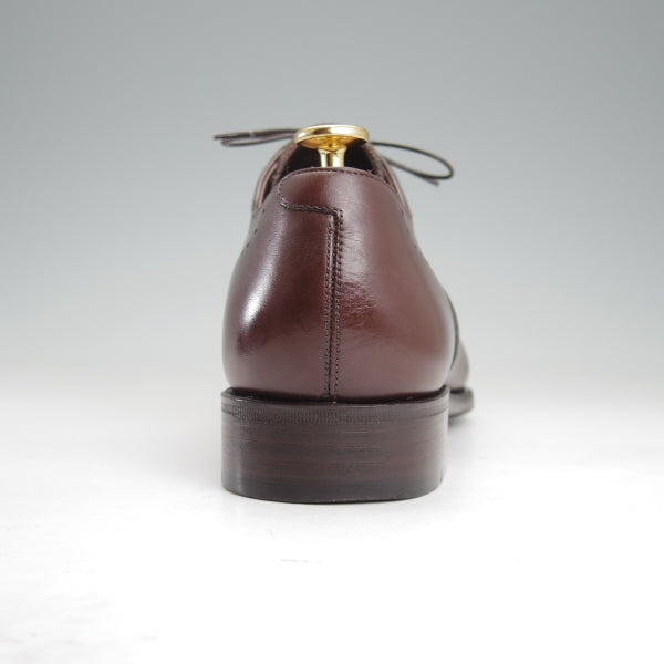 美品★三陽山長 SIZE 8【貴重★ユナイテッドアローズ別注/イミテーションブローグ】カーフ/濃茶/メンズ/Sanyo Yamacho★n729