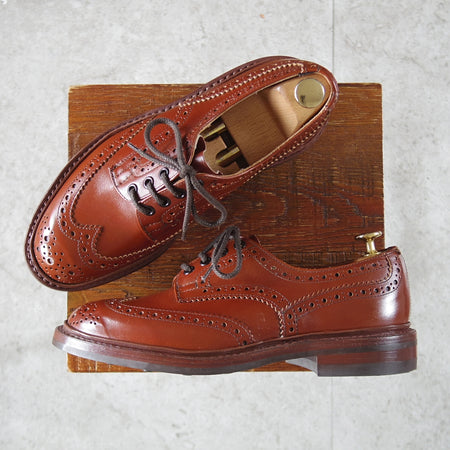 ほぼ試着程度★トリッカーズ SIZE 6【定価￥132,000-★ダイナイトソール/BOURTON/マロンアンティーク】バートン/M5633/茶/Tricker's★p360