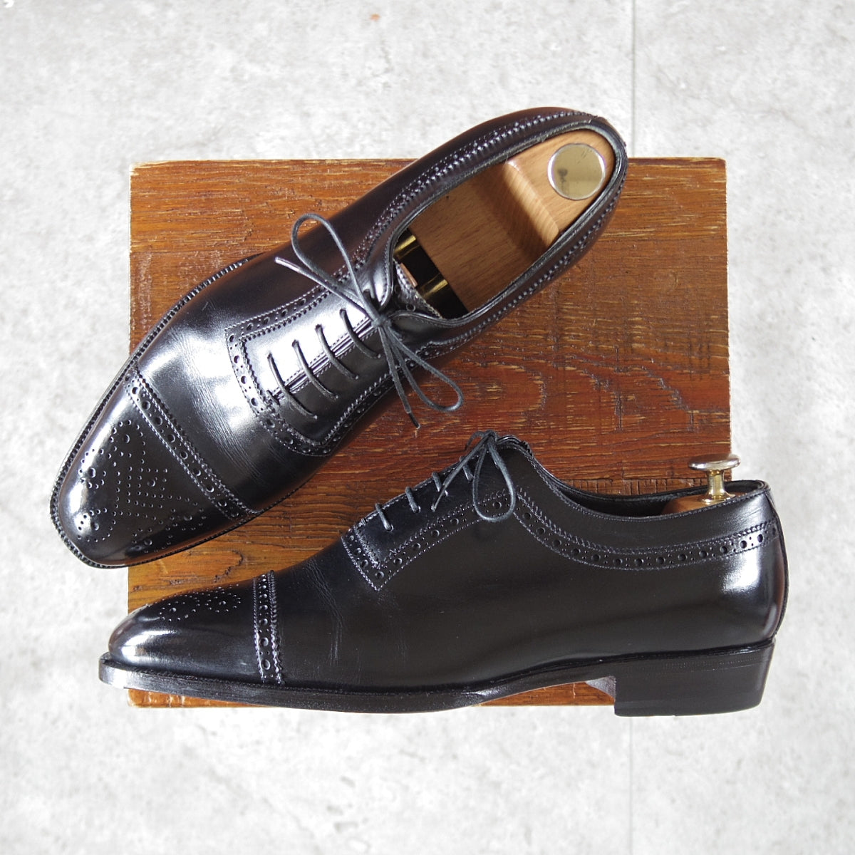 カルミナ SIZE 6.5【濃茶系コードバン仕様/トレーディングポスト別注