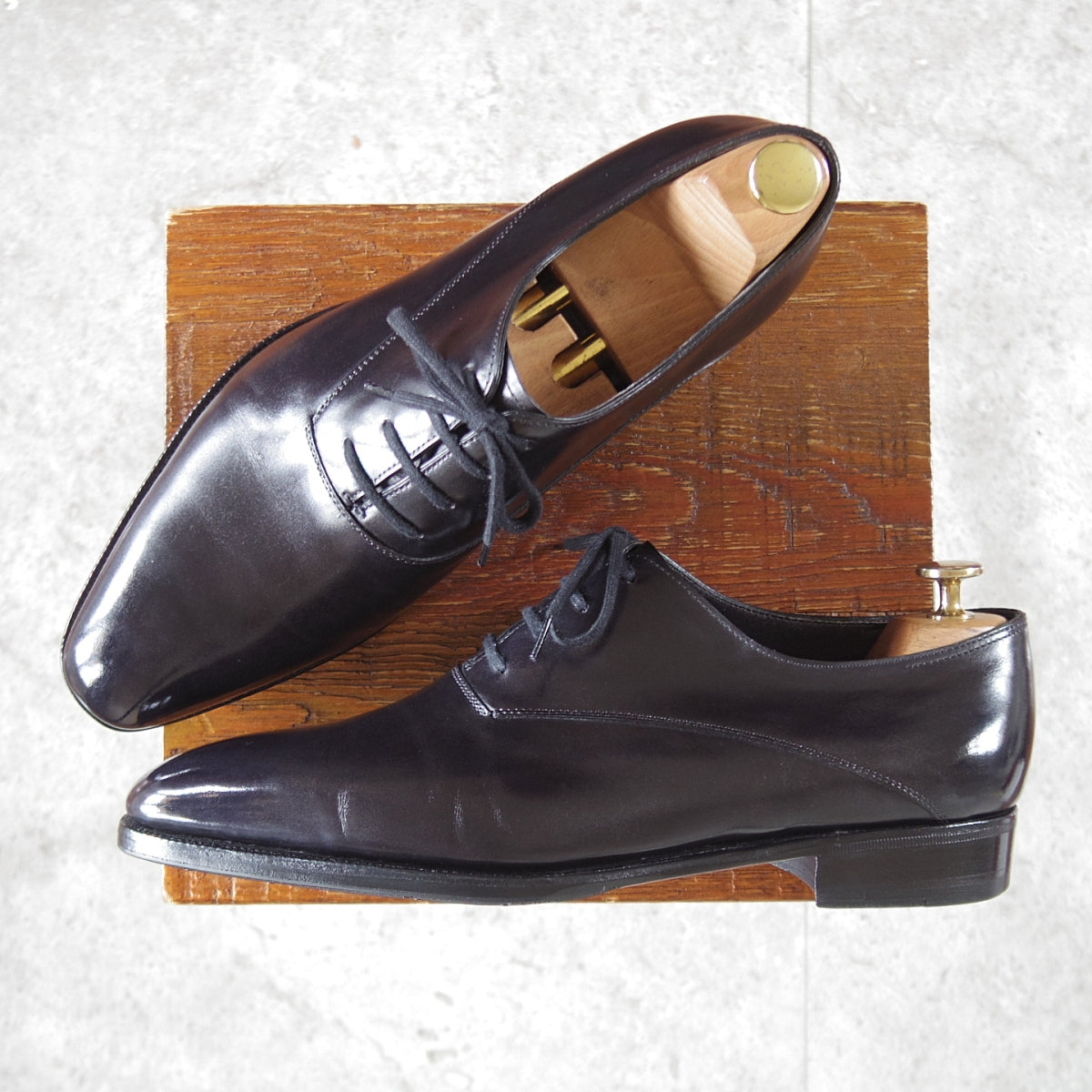 ほぼ未使用☆ジョンロブ製 SIZE 42.5/UK7.5程度【貴重☆エルメス別注