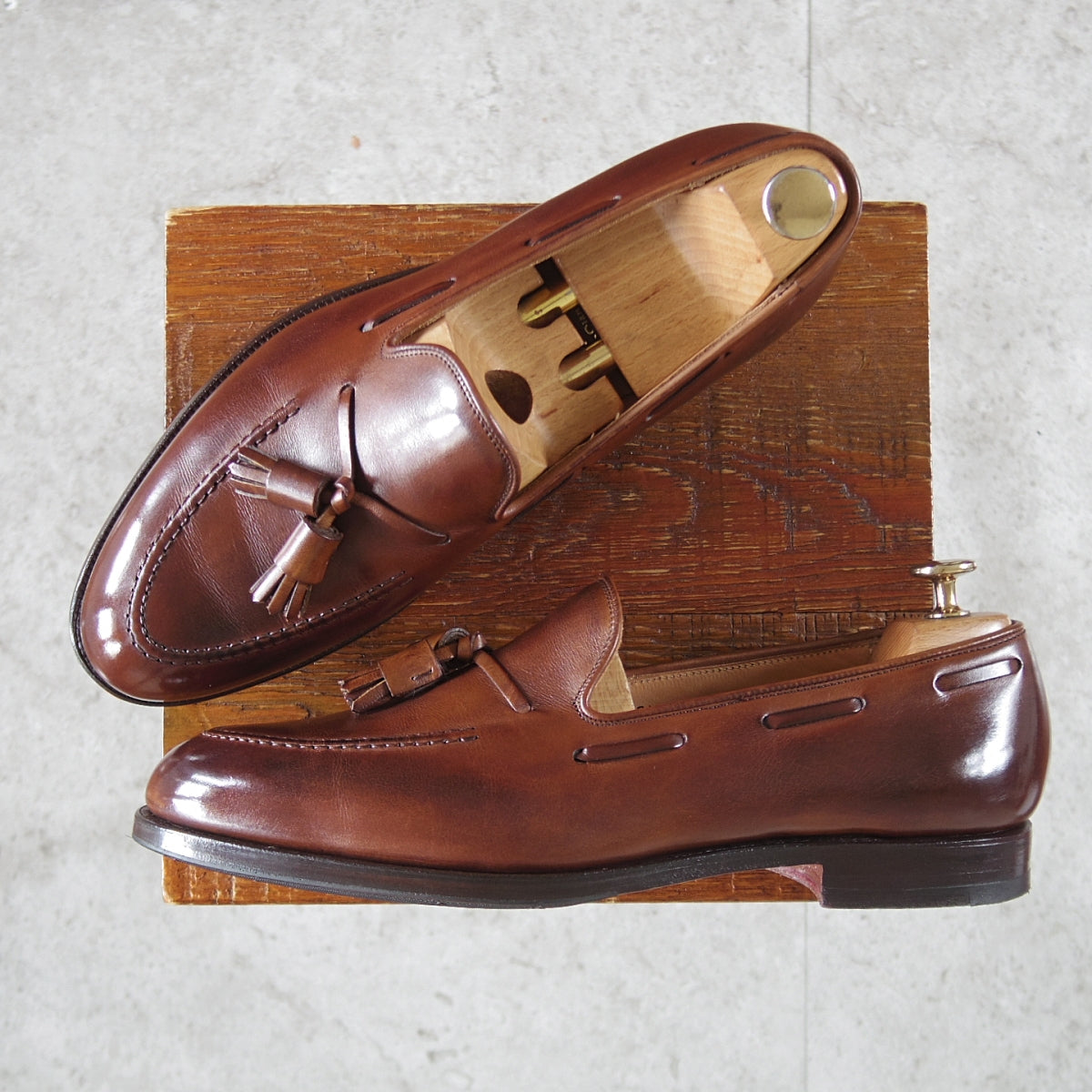 ☆クロケット&ジョーンズ UK7/US7.5D【☆ラルフローレン別注/Polo