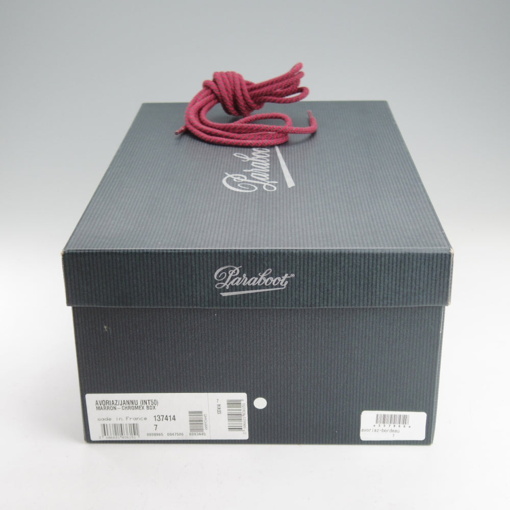極美品★パラブーツ SIZE 7【定価￥104,500-★クレムエクセルレザー仕様/AVORIAZ/アヴォリアーズ】マウンテンブーツ/赤茶/Paraboot★o218