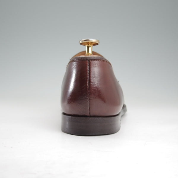 ★クロケット&ジョーンズ 6.5E【定価￥127,600-★BOSTON 2/ボストン】376ラスト/コインローファー/カーフ/濃茶/Crockett&Jones★n731