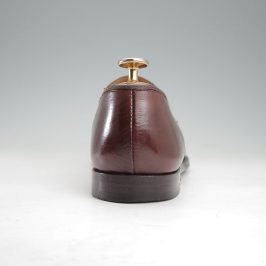 ★クロケット&ジョーンズ 6.5E【定価￥127,600-★BOSTON 2/ボストン】376ラスト/コインローファー/カーフ/濃茶/Crockett&Jones★n731