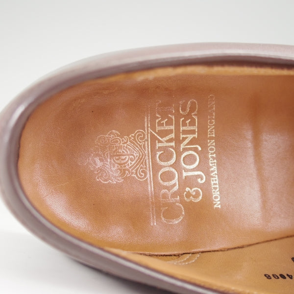 ★クロケット&ジョーンズ 6.5E【定価￥127,600-★BOSTON 2/ボストン】376ラスト/コインローファー/カーフ/濃茶/Crockett&Jones★n731