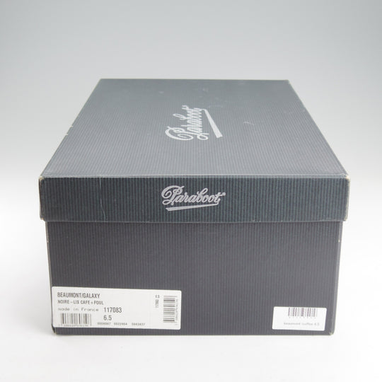 極美品★パラブーツ SIZE 6.5【定価570ユーロ(10万円程度)★レースアップブーツ/BEAUMONT】カーフ×シボ革/Uチップ/濃茶/Paraboot★o219