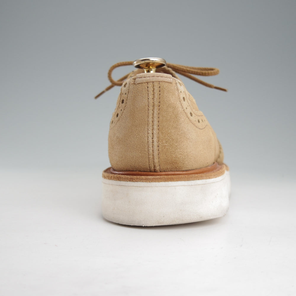 極上★トリッカーズ SIZE 6【モデル定価￥132,000-★BOURTON/バートン】5633/カントリーシューズ/スエード/薄茶/メンズ/Tricker's★o220