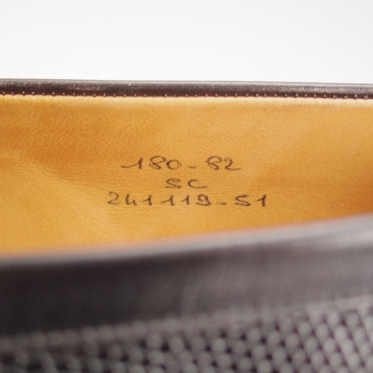美品★J.M.ウエストン(レディース) 5C【現行定価￥396,000-★リザード革/コインローファー/180】82ラスト/黒/Weston/ウェストン★o777