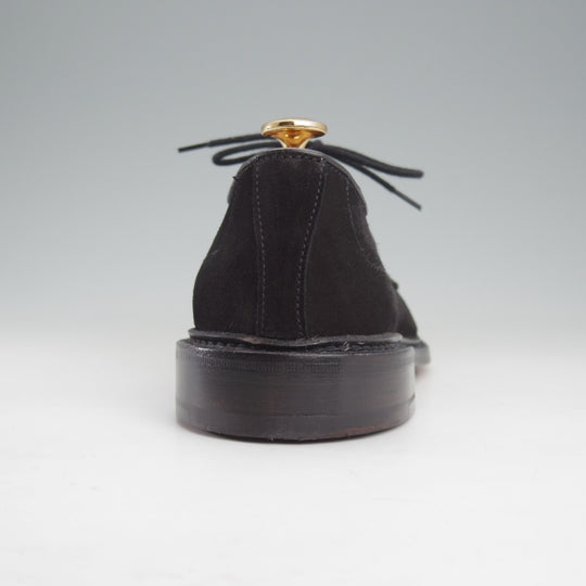 未使用★トリッカーズ SIZE 7【現行定価13万円以上★プレーントゥ/ROBERT】ロバート/CASTORINO/スエード/黒/Tricker's★n733