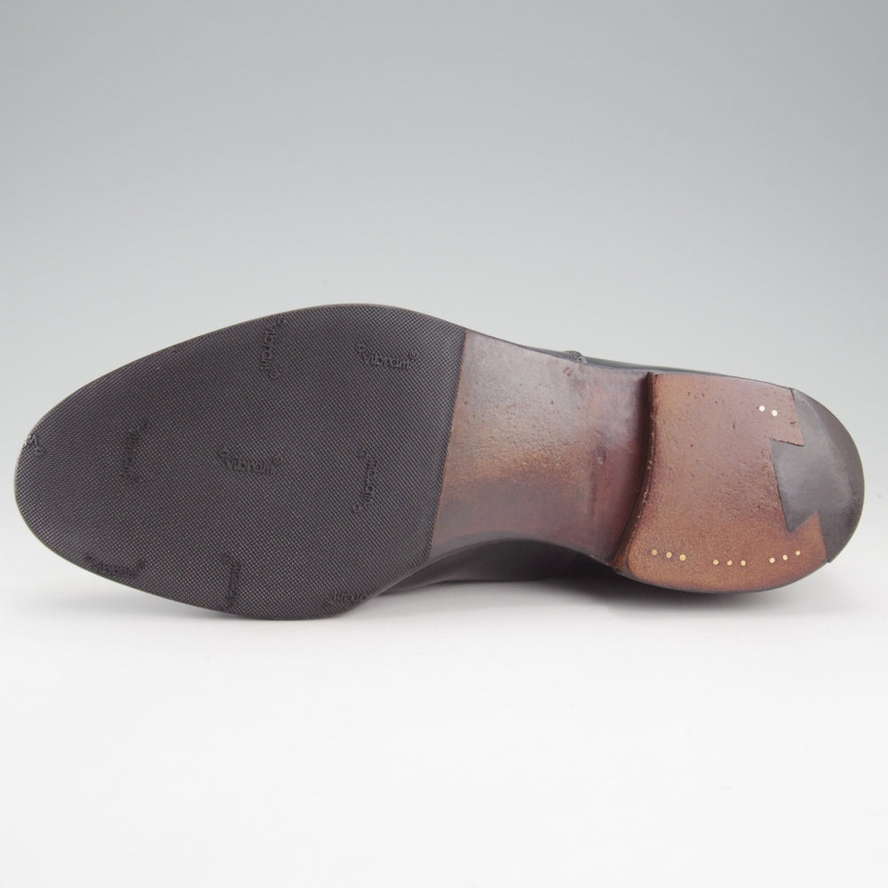 極上★クロケット&ジョーンズ 5.5E【定価￥148,500-★純正ツリー付/ハンドグレードライン/WHITEHALL】ストレートチップ/黒/メンズ★o221