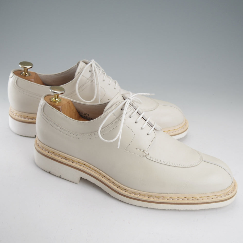 極美品★(仏)HESCHUNG/エシュン SIZE 7.5【ノルウィージャンウェルテッド製法★アヴィニョン似寄りモデル/CATALPA】Uチップ/白★o222