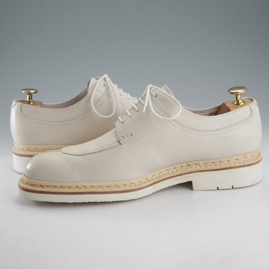 極美品★(仏)HESCHUNG/エシュン SIZE 7.5【ノルウィージャンウェルテッド製法★アヴィニョン似寄りモデル/CATALPA】Uチップ/白★o222