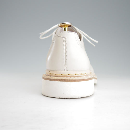 極美品★(仏)HESCHUNG/エシュン SIZE 7.5【ノルウィージャンウェルテッド製法★アヴィニョン似寄りモデル/CATALPA】Uチップ/白★o222