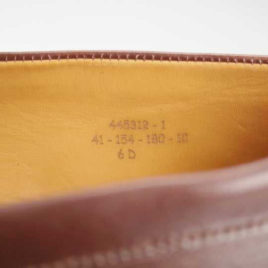 極上★J.M.ウエストン 6D【現行定価￥165,000-★180/コインローファー】41ラスト/ボックスカーフ/濃茶/メンズ/Weston/ウェストン★o778