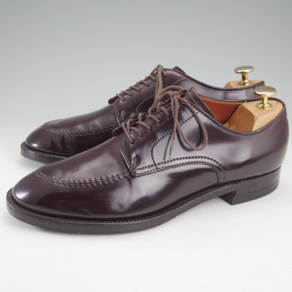 極上★オールデン 7D【定価￥228,800-★コードバン/(仏)ANATOMICA別注/モディファイドラスト】5610/モックトゥ/Uチップ/赤茶/ALDEN★n735