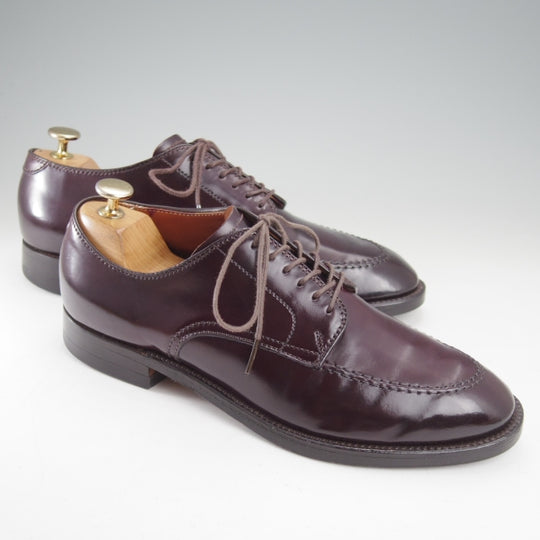 極上★オールデン 7D【定価￥228,800-★コードバン/(仏)ANATOMICA別注/モディファイドラスト】5610/モックトゥ/Uチップ/赤茶/ALDEN★n735