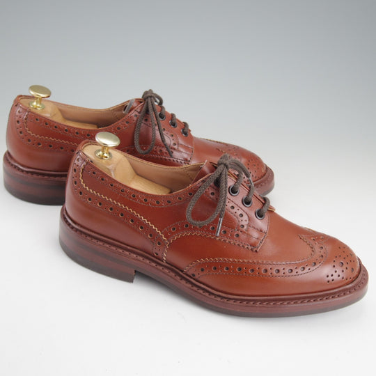 ほぼ試着程度★トリッカーズ SIZE 6【定価￥132,000-★ダイナイトソール/BOURTON/マロンアンティーク】バートン/M5633/茶/Tricker's★p360