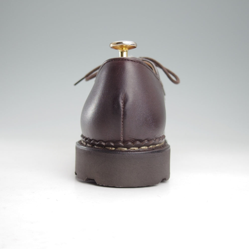 未使用★パラブーツ SIZE 42【定価￥96,800-★ポニー/ミカエル/MICHAEL】チロリアンシューズ/リスレザー/濃茶/Paraboot★o224