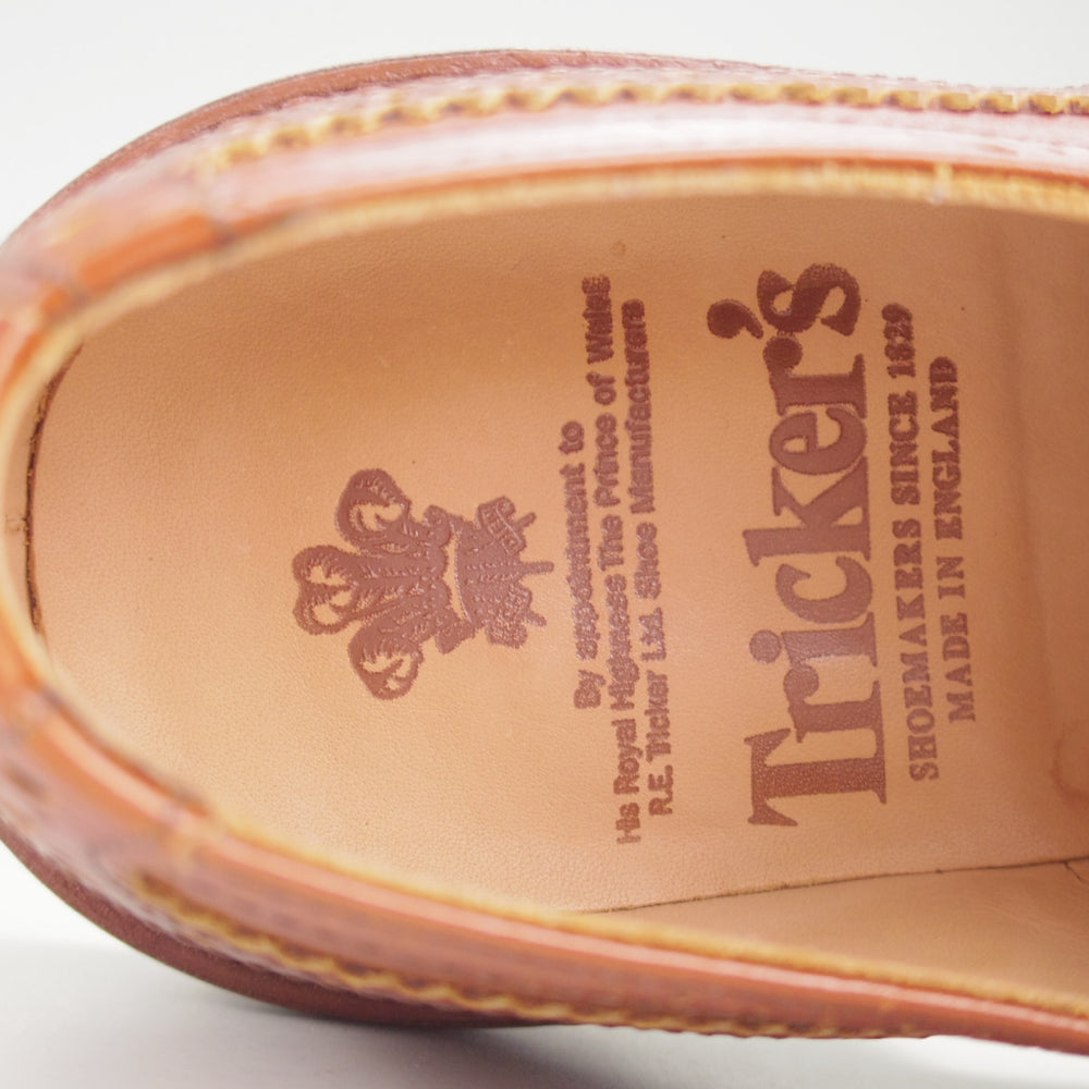 ほぼ試着程度★トリッカーズ SIZE 6【定価￥132,000-★ダイナイトソール/BOURTON/マロンアンティーク】バートン/M5633/茶/Tricker's★p360