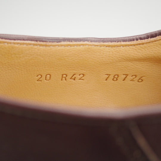 未使用★パラブーツ SIZE 42【定価￥96,800-★ポニー/ミカエル/MICHAEL】チロリアンシューズ/リスレザー/濃茶/Paraboot★o224