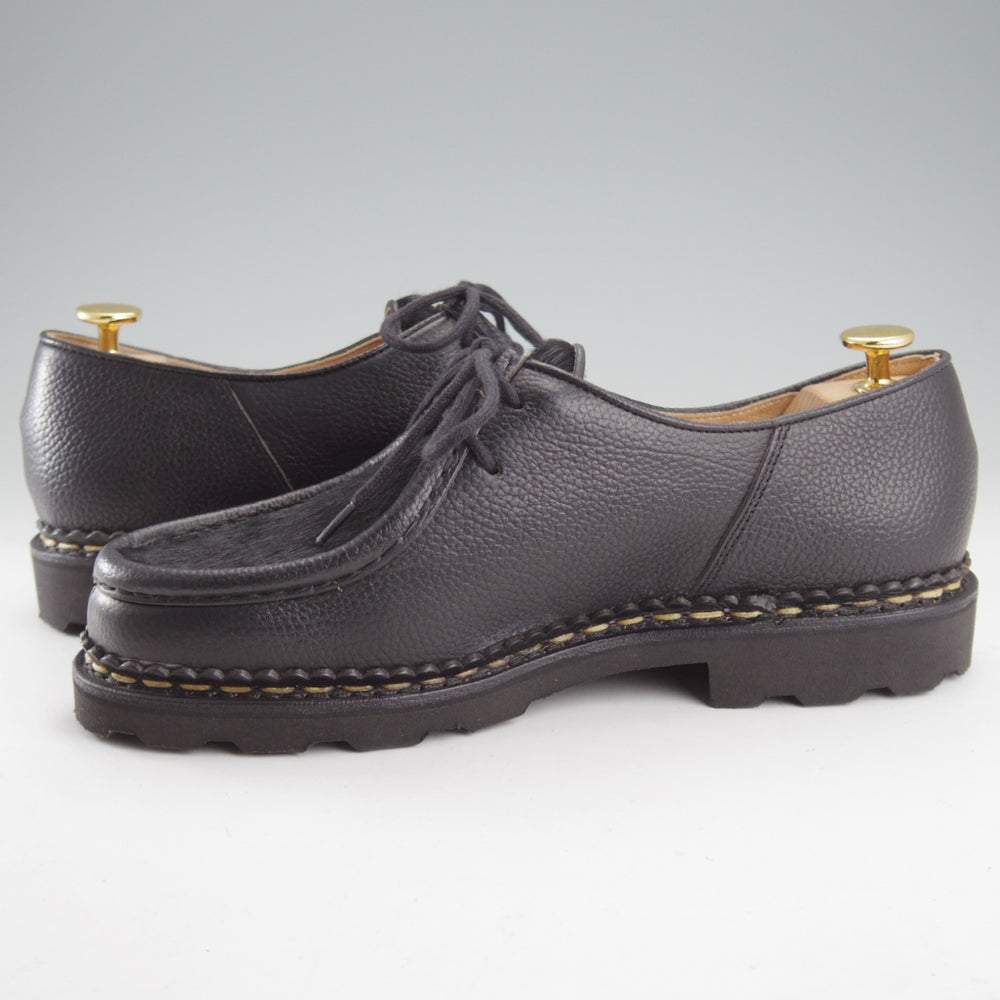 未使用★パラブーツ SIZE 40【定価￥96,800-★ポニー/ミカエル/MICHAEL】チロリアンシューズ/グレインレザー/黒/Paraboot★o225