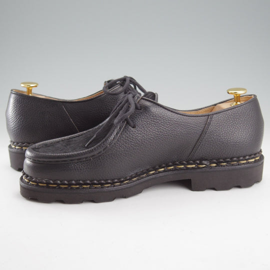 未使用★パラブーツ SIZE 40【定価￥96,800-★ポニー/ミカエル/MICHAEL】チロリアンシューズ/グレインレザー/黒/Paraboot★o225