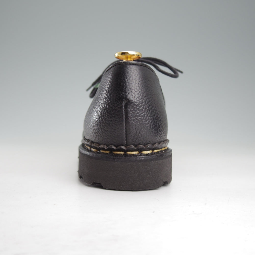 未使用★パラブーツ SIZE 40【定価￥96,800-★ポニー/ミカエル/MICHAEL】チロリアンシューズ/グレインレザー/黒/Paraboot★o225