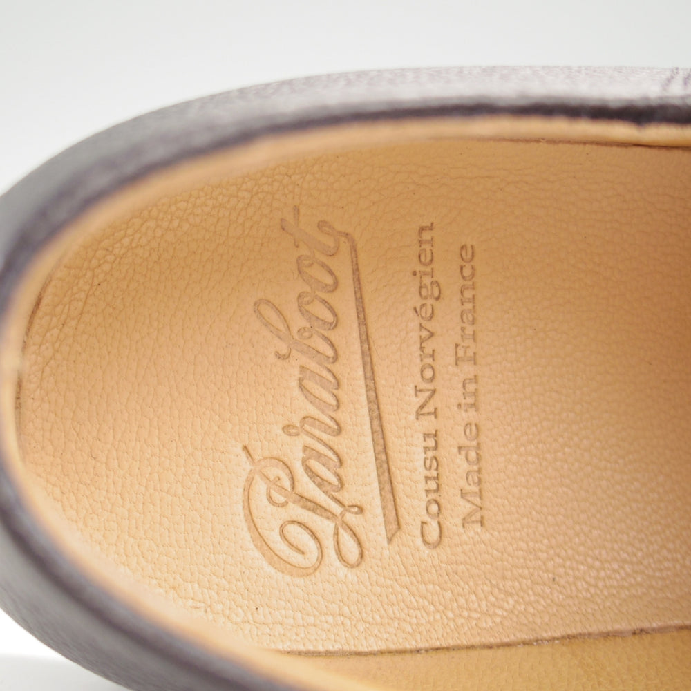 未使用★パラブーツ SIZE 40【定価￥96,800-★ポニー/ミカエル/MICHAEL】チロリアンシューズ/グレインレザー/黒/Paraboot★o225