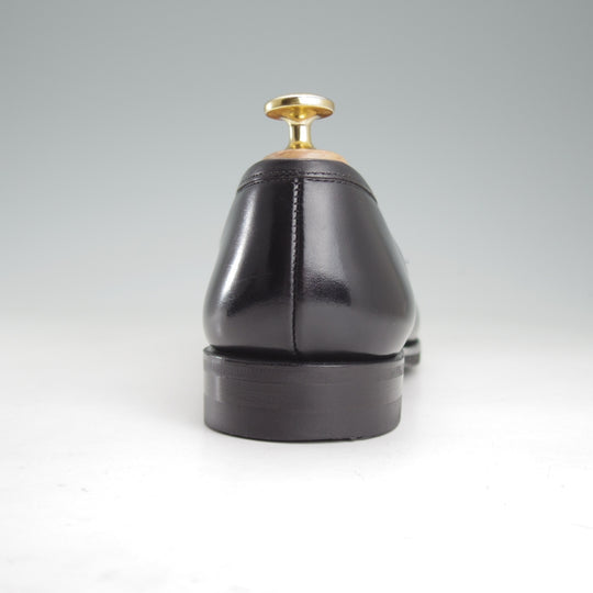 美品★クロケット&ジョーンズ 5.5E【定価￥127,600-★BOSTON 2/ボストン】376ラスト/コインローファー/カーフ/黒/Crockett&Jones★o226