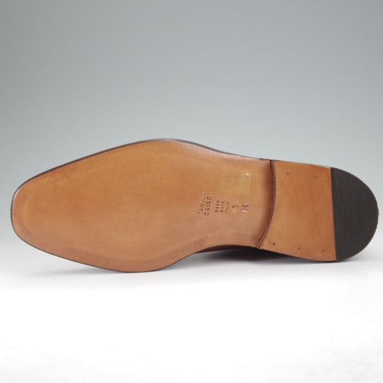 未使用★(伊)タニノクリスチー SIZE 6【定価￥210,000-★ブラックラピド製法/FLASOTTO】フラソット/658/ジョッパーブーツ/茶★n238