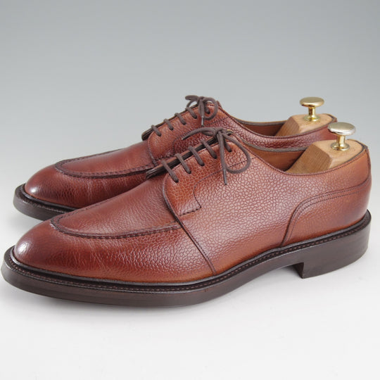 極上★エドワードグリーン 8E【貴重★120周年記念モデル/SANDHURST/ダイナイトソール】Uチップ/202ラスト/茶/メンズ/EDWARD GREEN★o227