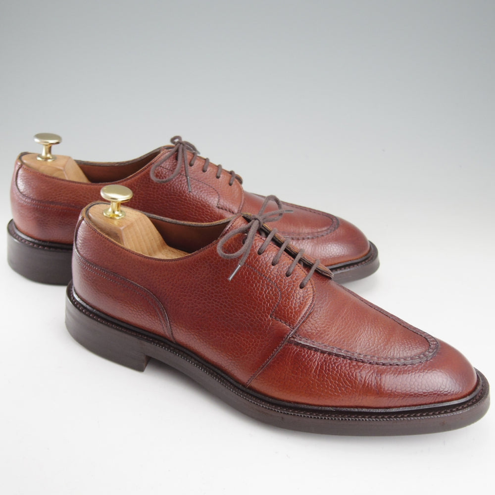 極上★エドワードグリーン 8E【貴重★120周年記念モデル/SANDHURST/ダイナイトソール】Uチップ/202ラスト/茶/メンズ/EDWARD GREEN★o227