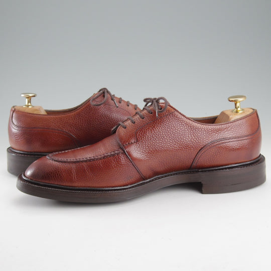 極上★エドワードグリーン 8E【貴重★120周年記念モデル/SANDHURST/ダイナイトソール】Uチップ/202ラスト/茶/メンズ/EDWARD GREEN★o227