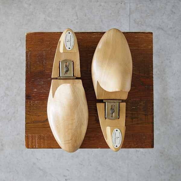 ★ニュー&リングウッド SIZE 6【英国製★純正シューツリー/ヒンジ式】木製シューキーパー/メンズ/NEW&LINGWOOD★n742