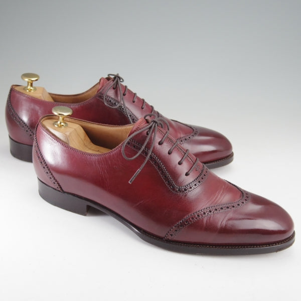 極美品★(東欧)サンクリスピン SIZE 7.5【定価1,527ユーロ(25万円程度)★ハンドソーンウェルテッド製法/Queens】Saint Crispin's★n239