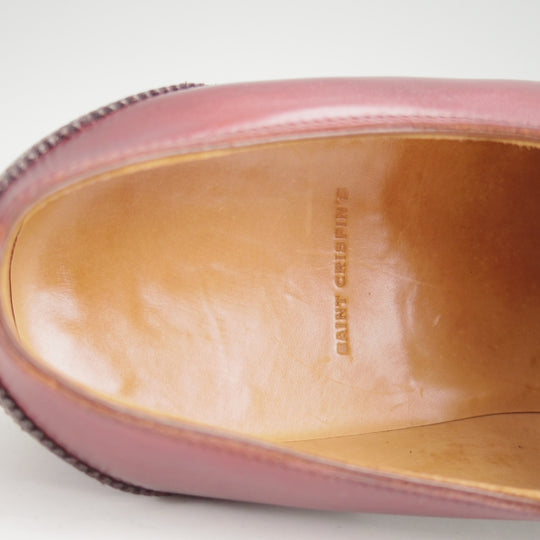 極美品★(東欧)サンクリスピン SIZE 7.5【定価1,527ユーロ(25万円程度)★ハンドソーンウェルテッド製法/Queens】Saint Crispin's★n239