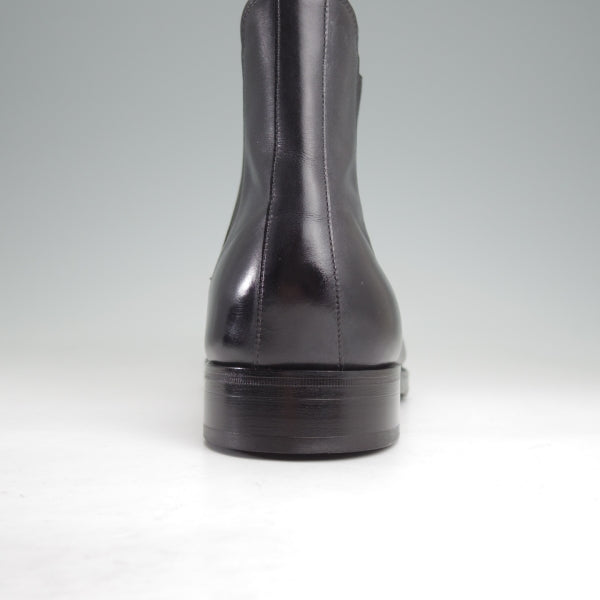 極美品★ジョンロブ 9EE【現行定価30万円以上★ミュージアムカーフ/CHESLAND】8695Bラスト/サイドゴアブーツ/黒/メンズ/JOHN LOBB★n240