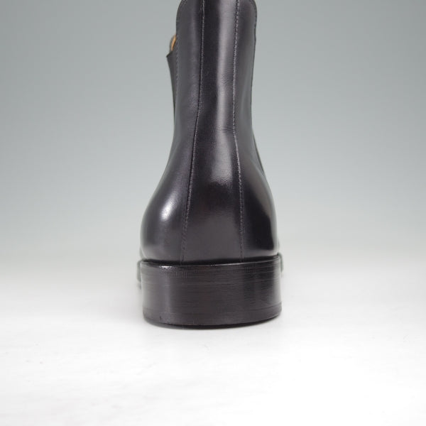 極美品★ジョンロブ 9EE【現行定価30万円以上★ミュージアムカーフ/CHESLAND】8695Bラスト/サイドゴアブーツ/黒/メンズ/JOHN LOBB★n240
