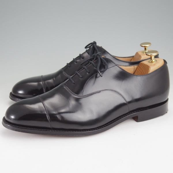 極美品★チャーチ 85G/UK8.5【定価￥176,000-★コンサル/CONSUL】173ラスト/ストレートチップ/黒/メンズ/Church's★n241