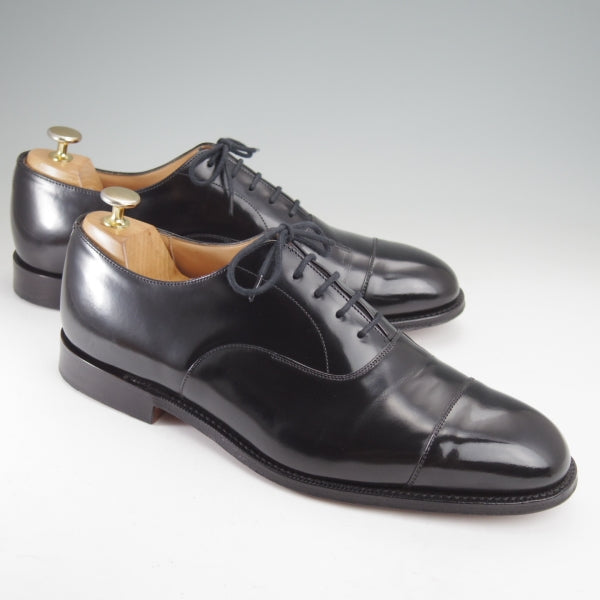 極美品★チャーチ 85G/UK8.5【定価￥176,000-★コンサル/CONSUL】173ラスト/ストレートチップ/黒/メンズ/Church's★n241